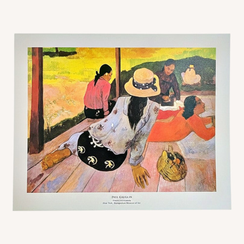 Used Paul Gauguin "Scène Tahitienne" Art Print for sale on AptDeco