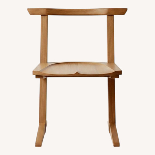 Used Handmade Solid Walnut Dining Chairs for sale on AptDeco