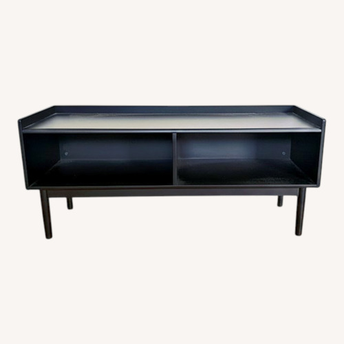Used Black Mid-Century Modern TV Stand for sale on AptDeco
