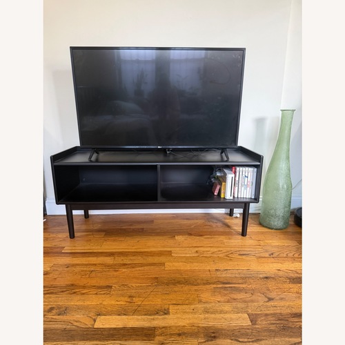 Used Black Mid-Century Modern TV Stand for sale on AptDeco