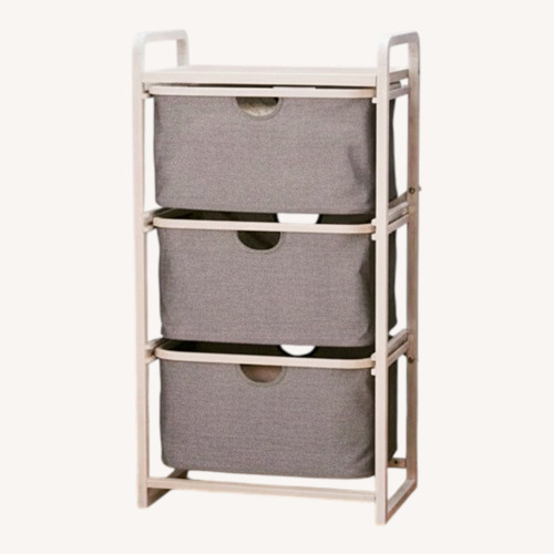 Used West Elm Bamboo Drawers  for sale on AptDeco