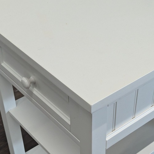 Used Pottery Barn Beadboard Nightstand for sale on AptDeco