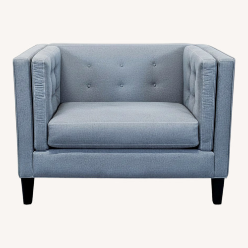 Used Jonathan Louis Modern Gray Lounge Chair  for sale on AptDeco