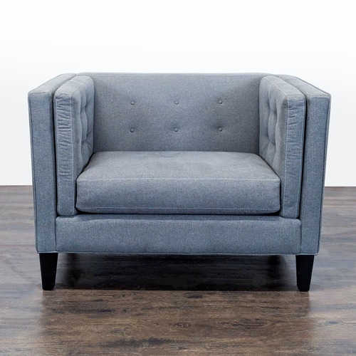 Used Jonathan Louis Modern Gray Lounge Chair  for sale on AptDeco