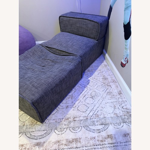 Used Article Quadra Chair and Ottoman for sale on AptDeco