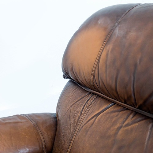 Used La-Z-Boy Brown Leather Recliner Lounge Chair for sale on AptDeco