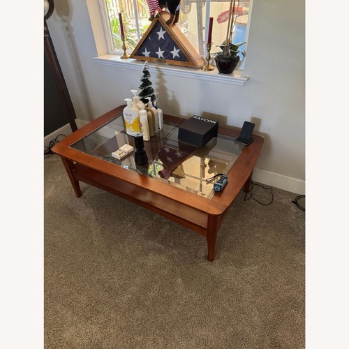 Used Riverside Furniture Mid-Century Style Coffee Table for sale on AptDeco