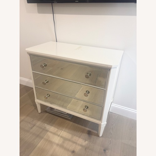 Used Ethan Allen White Wood Dresser for sale on AptDeco