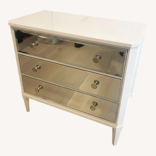 Used Ethan Allen White Wood Dresser for sale on AptDeco