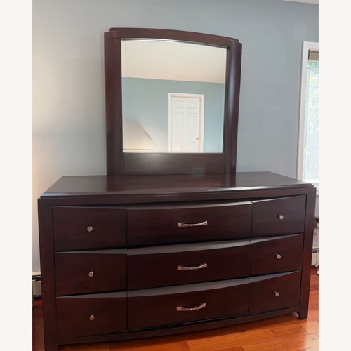 Used Raymour & Flanigan Casana Rodea 9 Drawer Dresser for sale on AptDeco