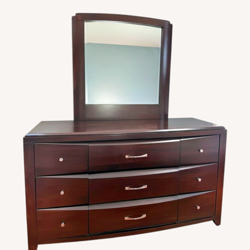 Used Raymour & Flanigan Casana Rodea 9 Drawer Dresser for sale on AptDeco