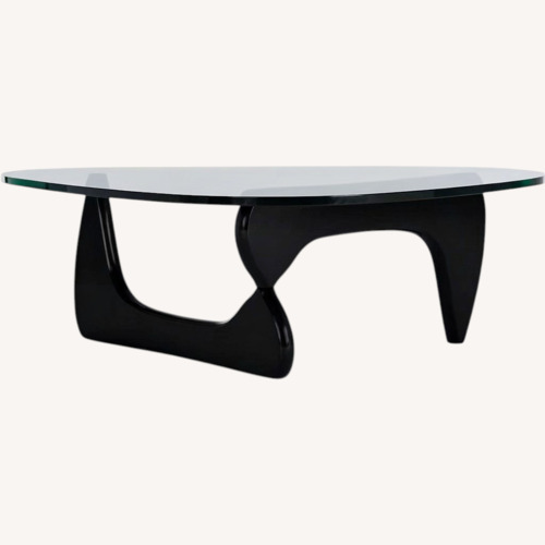 Used Design Within Reach Noguchi Black Wood Coffee Table for sale on AptDeco