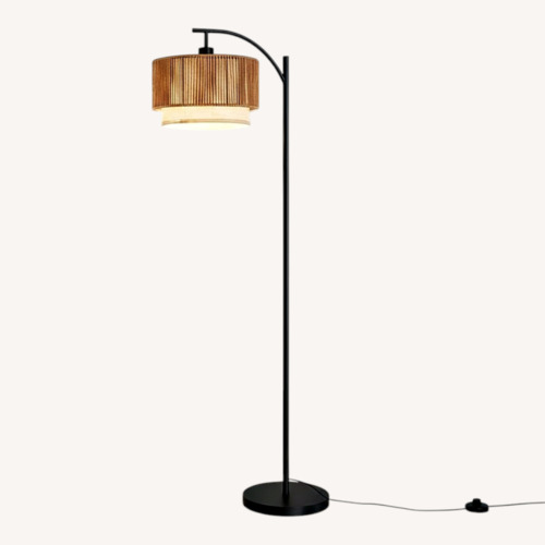 Used Wayfair Arc Floor Lamp with 3 Color Temperatures for sale on AptDeco