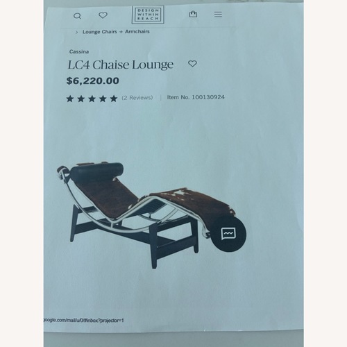 Used Design Within Reach Chaise Lounge for sale on AptDeco