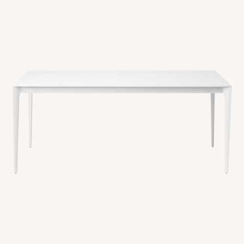 Used BoConcept White Metal Dining Table for sale on AptDeco