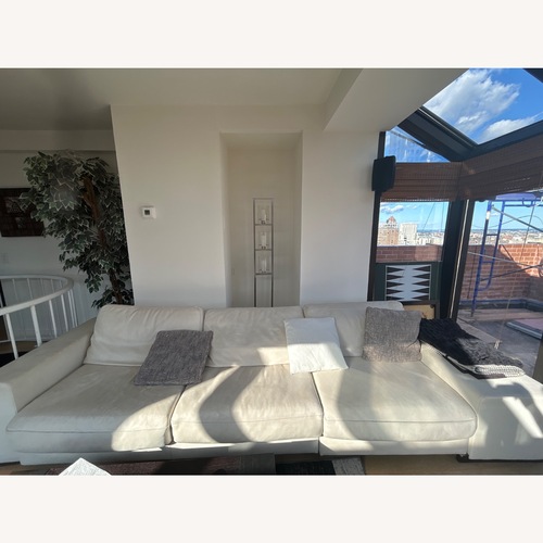 Used Natuzzi White Sofa for sale on AptDeco