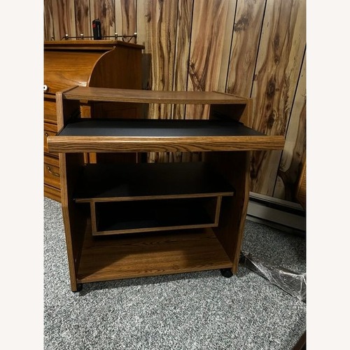 Used Computer Table Roll Out Top for sale on AptDeco