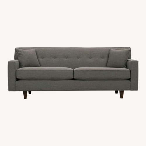 Used Rowe Modern Grey Sofa  for sale on AptDeco