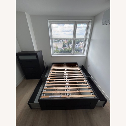 Used IKEA Brimnes Queen Size Platform Bed  for sale on AptDeco