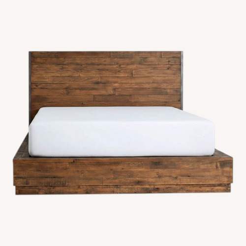 Used Pottery Barn Big Daddy’s Antique Platform Bed for sale on AptDeco