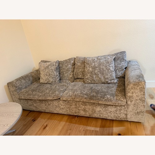 Used Joybird Light Gray Fabric 3+ Seater Sofa for sale on AptDeco