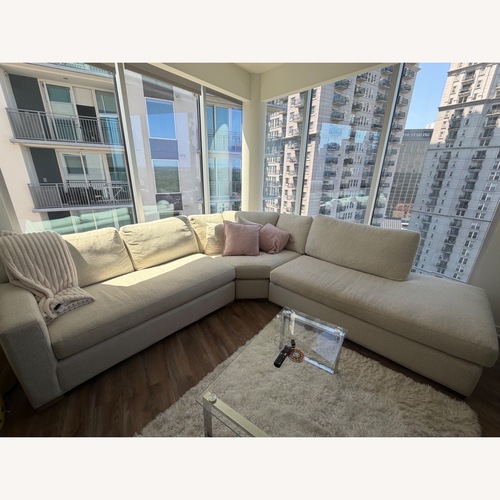 Used Crate & Barrel Lounge Sectional for sale on AptDeco