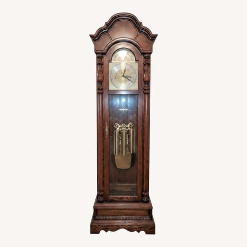 Used Vintage/Antique Dark Brown Wood Décor for sale on AptDeco