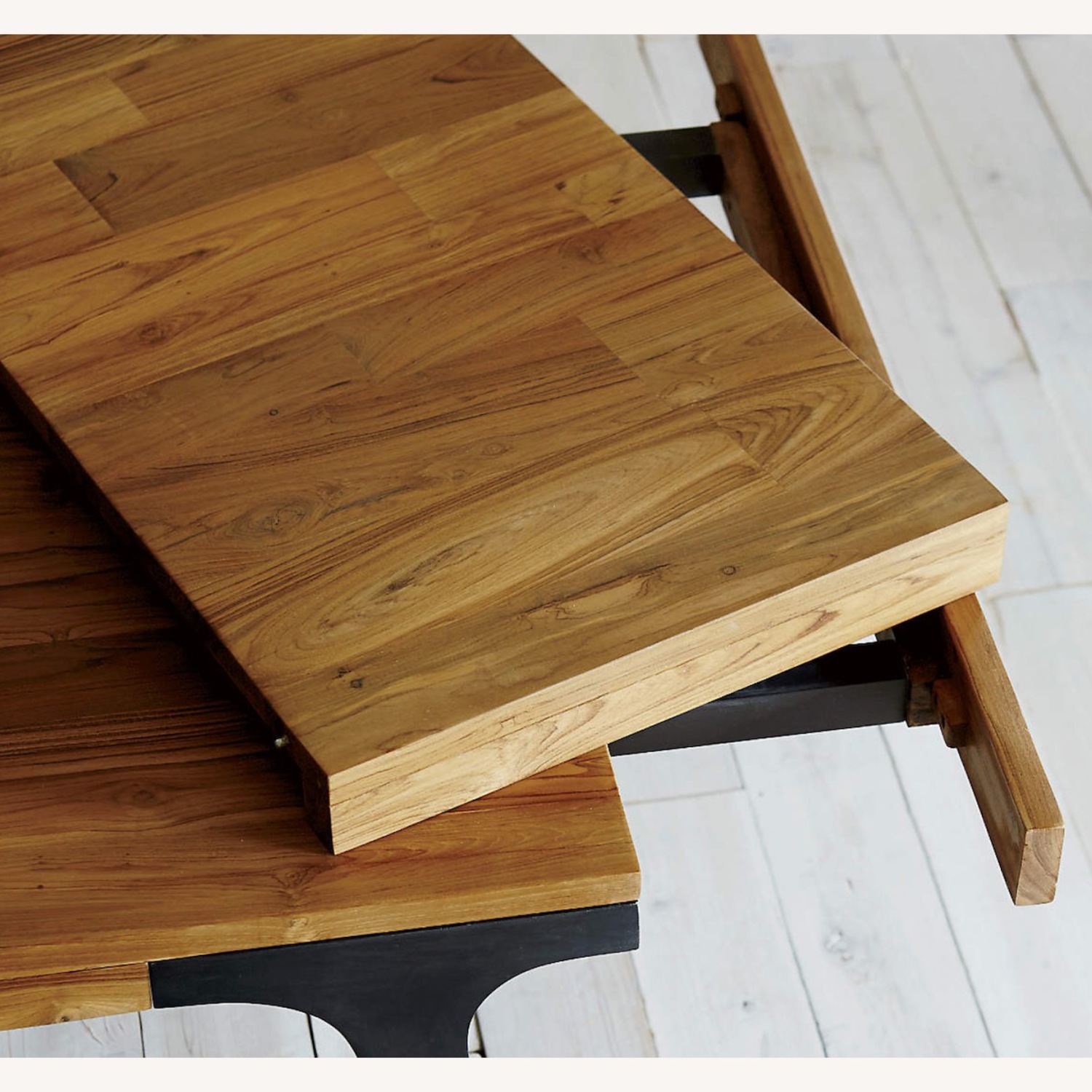 Crate & Barrel Lakin Dining Room Table - image-5