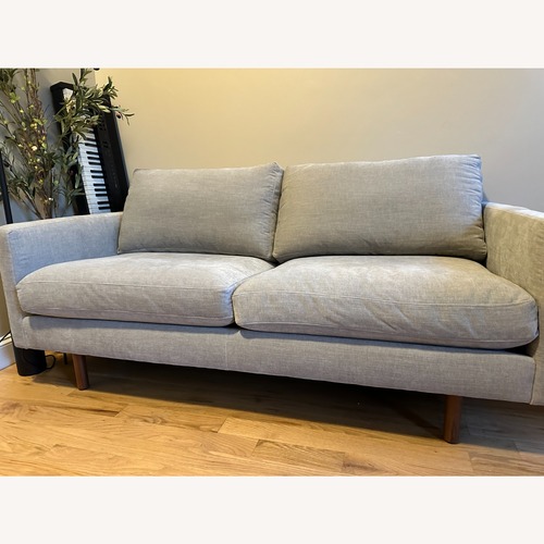 Used Room & Board Jasper Loveseat Mori Cement for sale on AptDeco