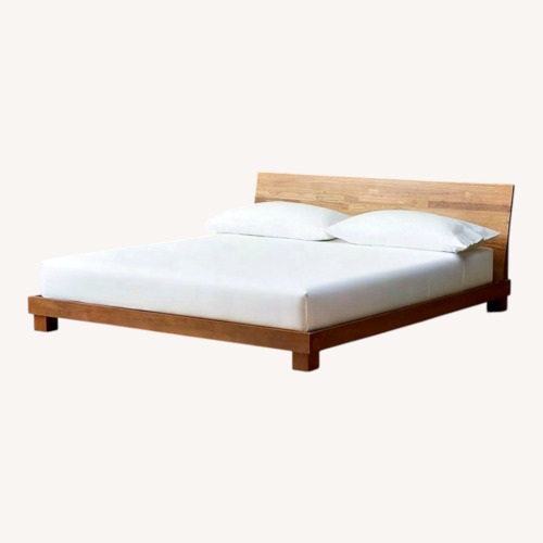 Used CB2 Modern Cal King Bed for sale on AptDeco