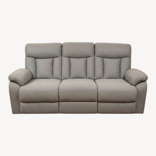 Used Grey Reclining Sofa for sale on AptDeco