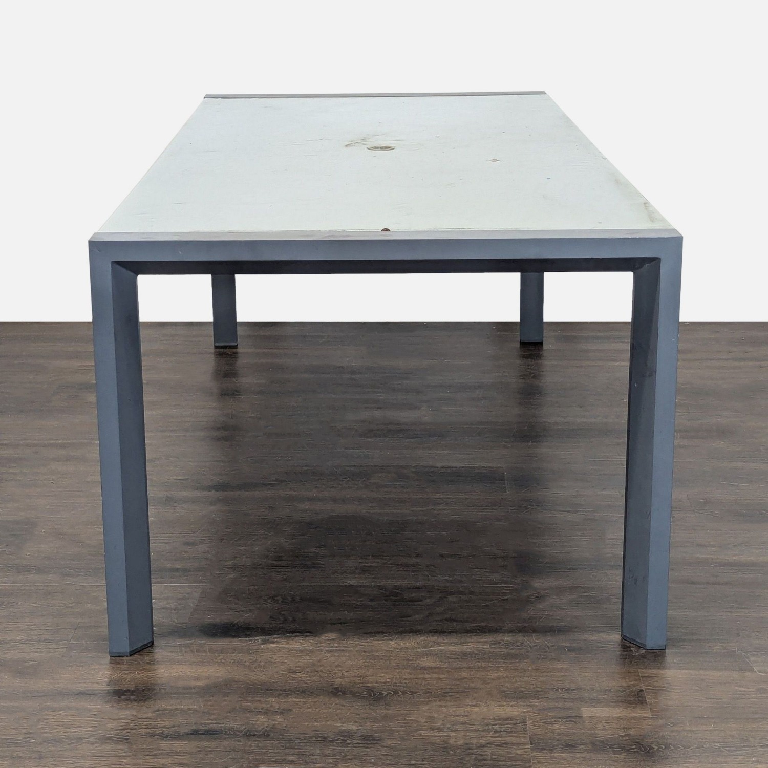 Living Spaces 7-Piece Modern Gray Dining Set - image-4