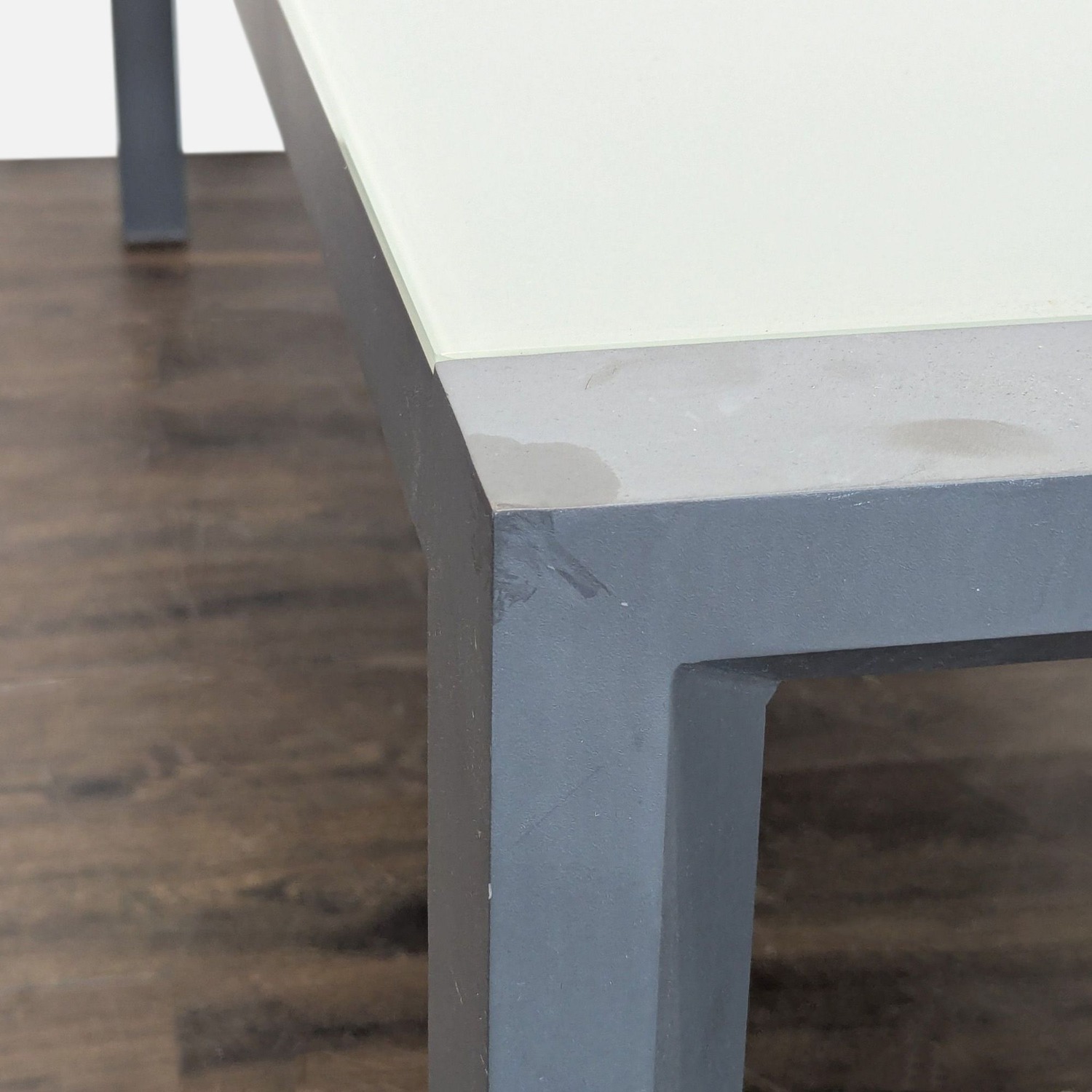 Living Spaces 7-Piece Modern Gray Dining Set - image-5