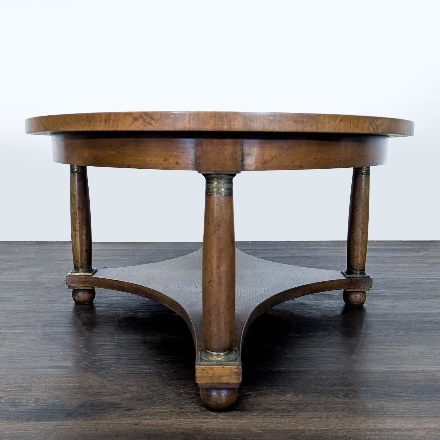 Vintage Coffee Table with Shelf - image-3