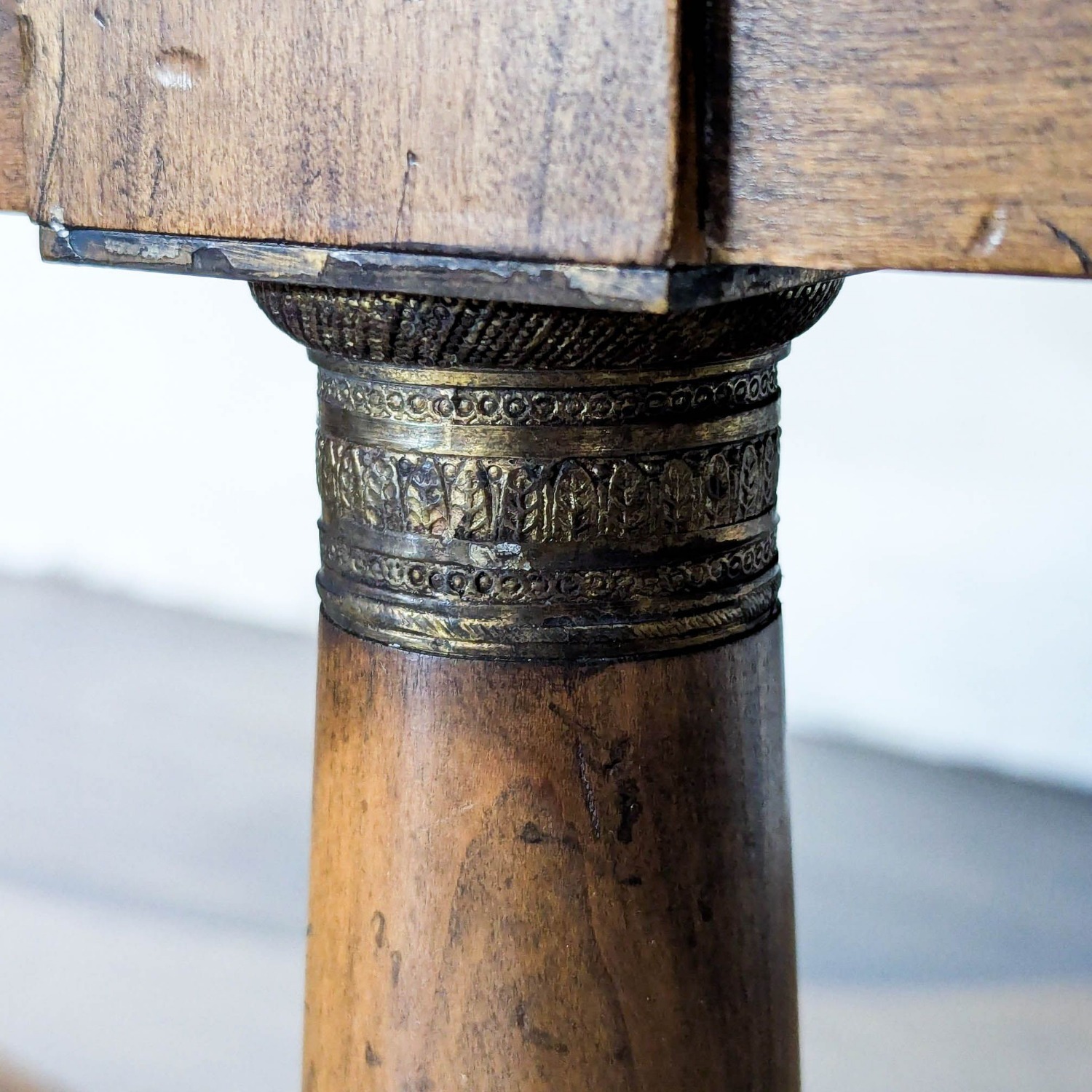 Vintage Coffee Table with Shelf - image-6