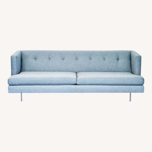 Used CB2 Avec Modern Grey 3-Seat Sofa for sale on AptDeco