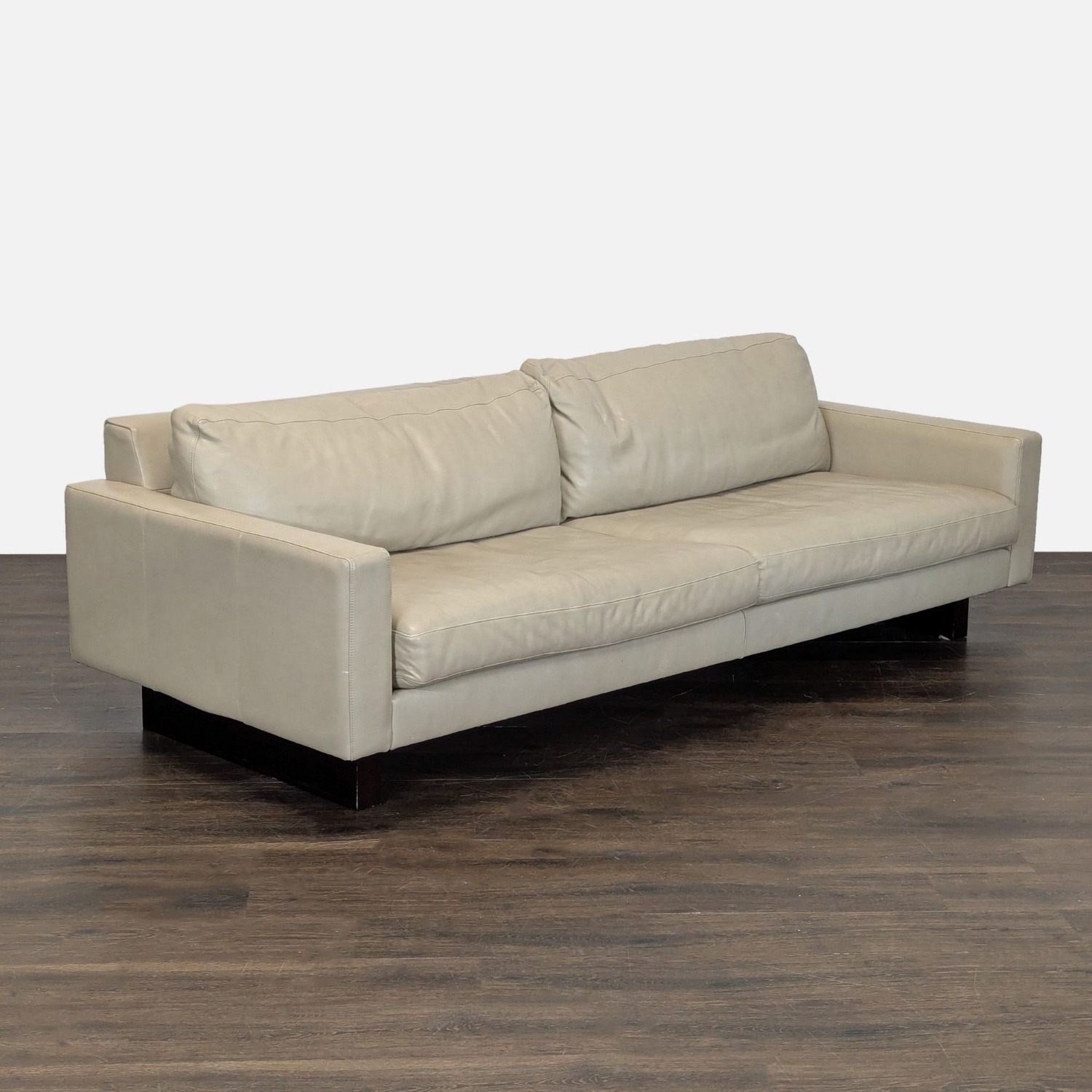 Room and Board Pierson 3-Seat Modern Leather Sofa - image-8