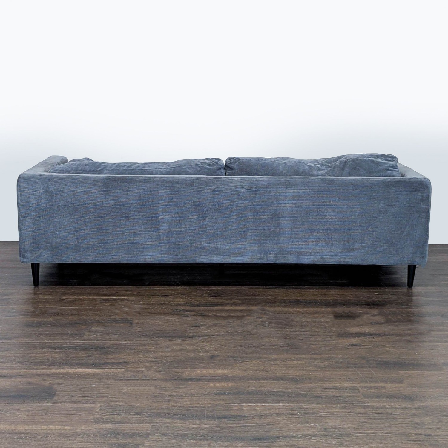 Moe's Home Collection Lafayette 3-Seat Blue Sofa - image-4
