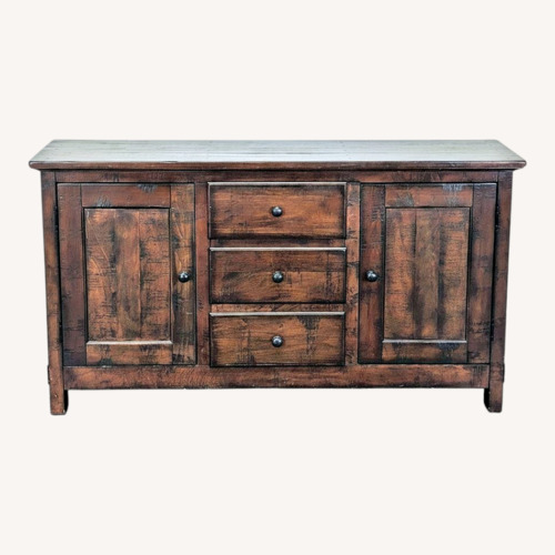 Used Pottery Barn Rustic Sideboard for sale on AptDeco