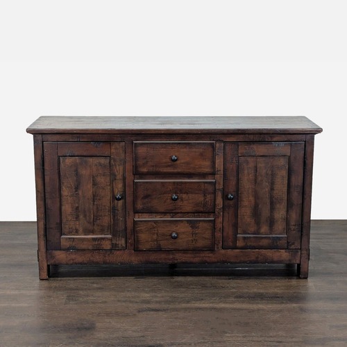 Used Pottery Barn Rustic Sideboard for sale on AptDeco