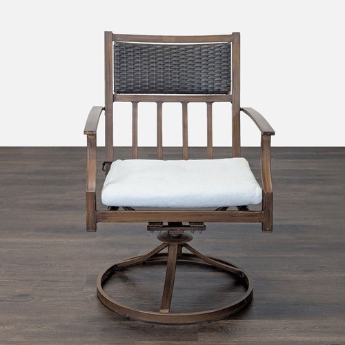 Used Orchard Supply Hardware Swivel Rocking Patio Chair for sale on AptDeco