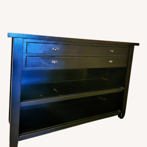 Used Pottery Barn Buffet With Matching Mirror for sale on AptDeco