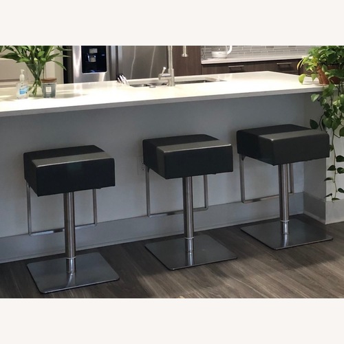 Used Tov Furniture Seville Adjustable Barstool, Set of 3 for sale on AptDeco