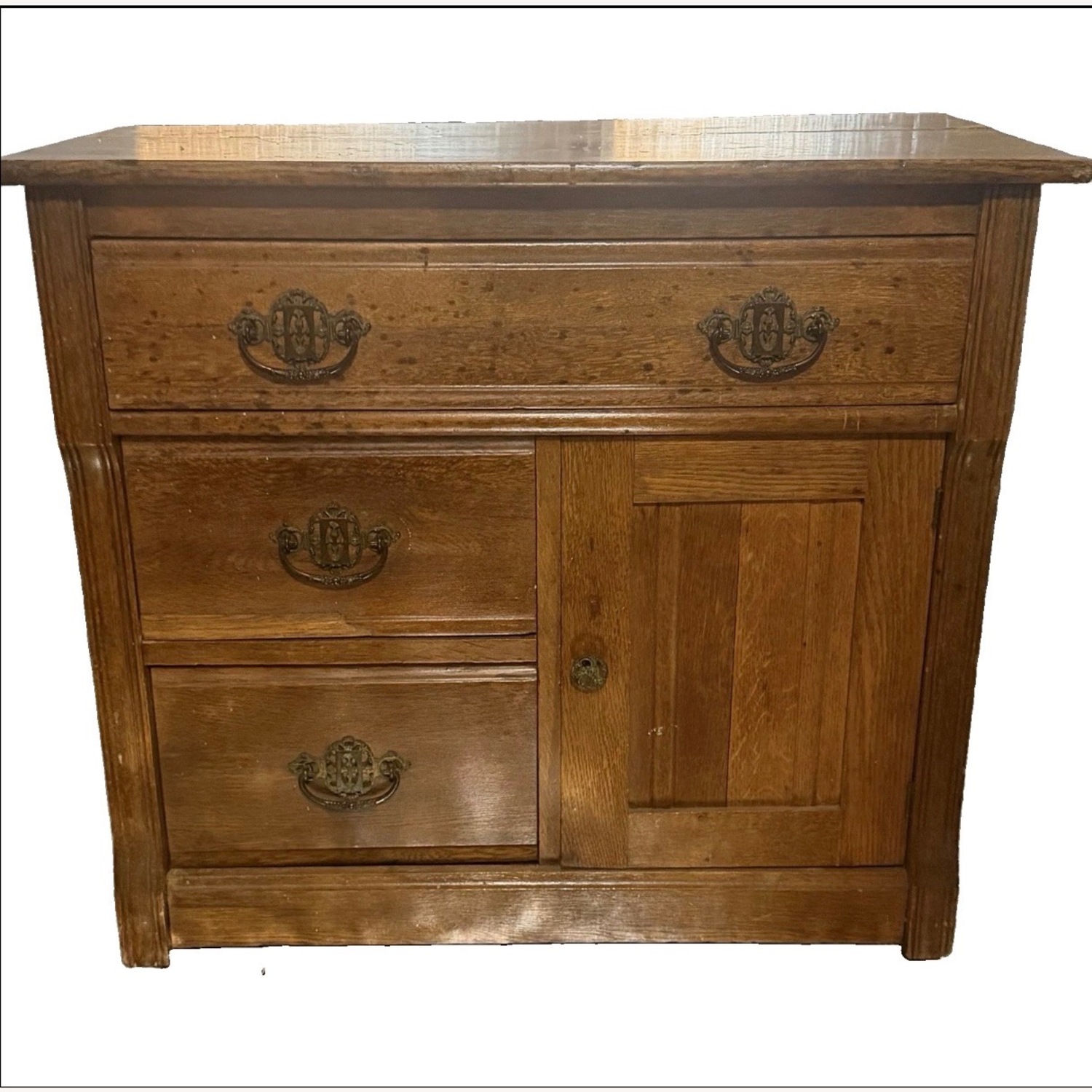 Oak WashStand Circa 1890 - image-7