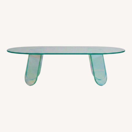 Used Design Within Reach Glas Italia Shimmer Coffee Table for sale on AptDeco
