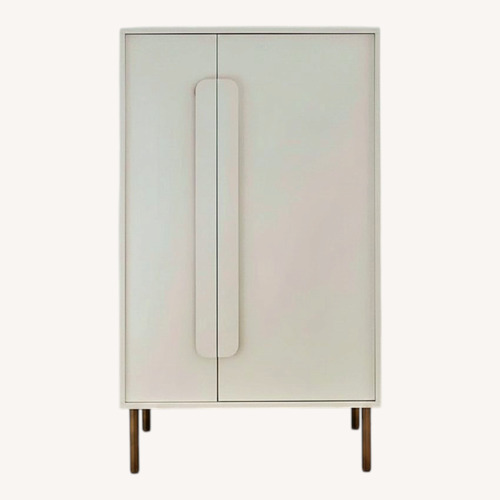 Used West Elm Gemini Armoire (32”), White for sale on AptDeco