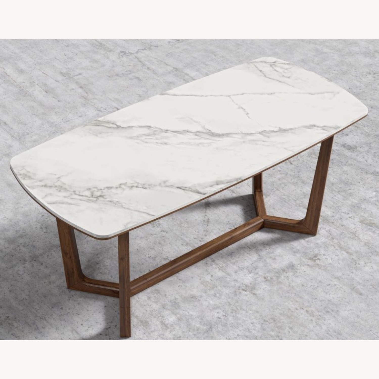 Rove Concepts Evelyn Dark Brown Marble Dining Table - image-4