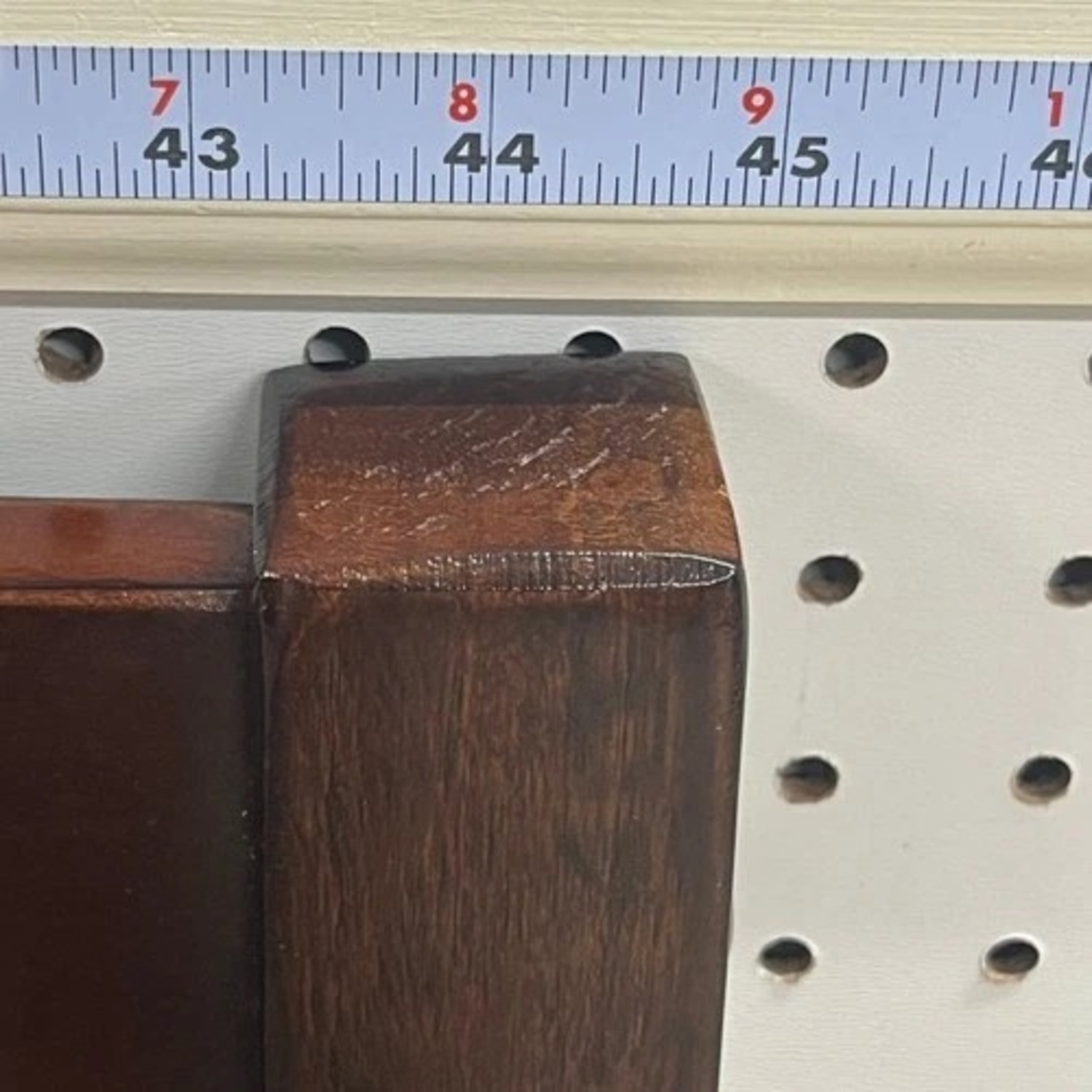 Dark Brown Lift Top Storage Bench with Arms - image-19