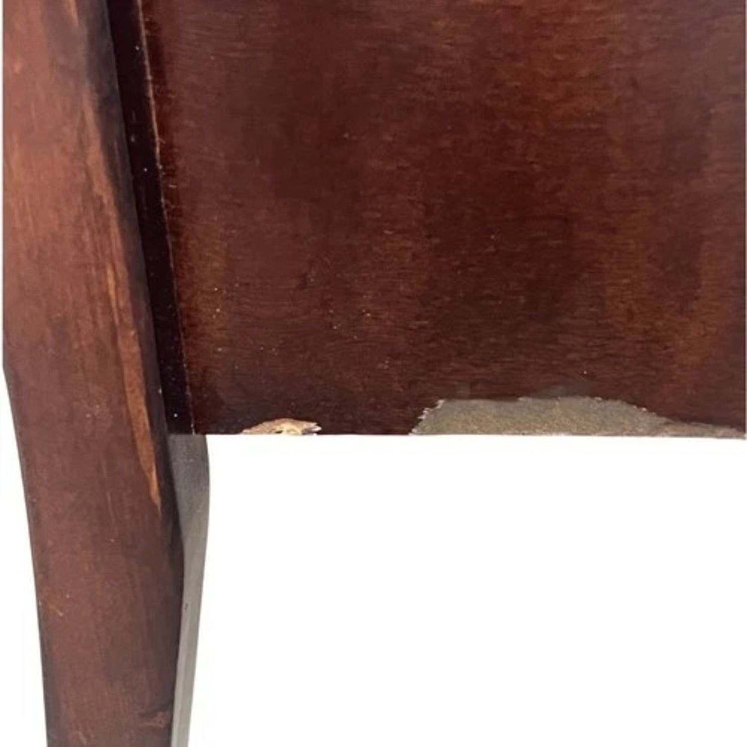 Dark Brown Lift Top Storage Bench with Arms - image-14