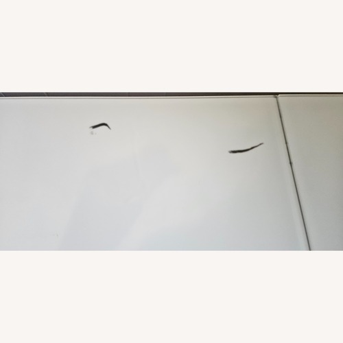 Used Room & Board Parsons L-shaped Metal and Glass Desk for sale on AptDeco